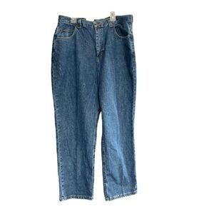 RIDERS BY LEE Women’s Medium Wash Jeans Size 16 Petite ( measures smaller) NEW